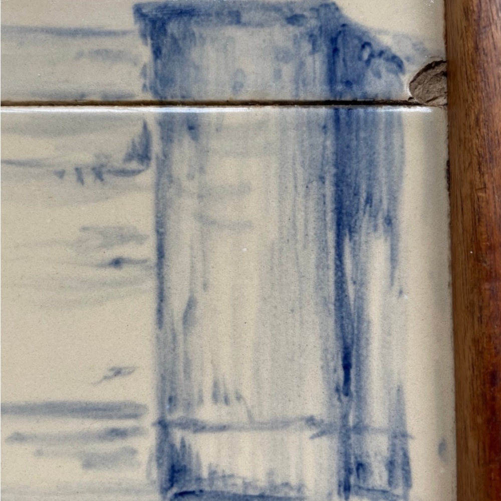 Fábrica de Loiça de SACAVÉM Handpainted Signed Matador Tray~Mural 1950s - Picture 9 of 10